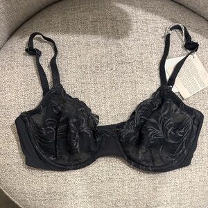 La Perla Dark Blue Lace Bra